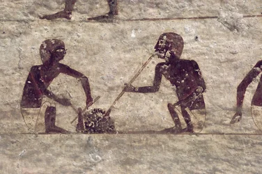 Glasblazers, detail (Egyptisch, Oude tot Middenrijk)